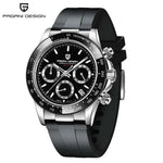 40mm New V2 PAGANI DESIGN Men's Quartz Watches Sapphire Retro Chronograph Stainless Steel Waterproof Watch Men Relogio Masculino - Evallys.com