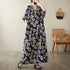 Bohemian Summer Maxi Dress – Vintage Loose Beach Streetwear - Evallys.com