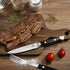 4/6/8p Beef Steak Knife And Fork Set Stainless Steel Highly Polished Handles High Quality Home Hotel Steak Restaurant Tableware