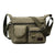 Men’s Canvas Messenger Bag – Multi-Pocket Travel Shoulder Satchel - Evallys.com