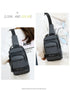 Men’s Chest Bag – Large Capacity Nylon Crossbody Travel Shoulder Bag - Evallys.com