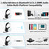 Kofire UG-05 Gaming Headphones 2.4G BT5.0 Wireless Headset With Mic RBG Light Vibration Bluetooth Earphone For PS4 PS5 PC Switch - Evallys.com