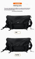 Men’s Nylon Shoulder Bag – Japanese Style Laptop Sling & Messenger Bag - Evallys.com