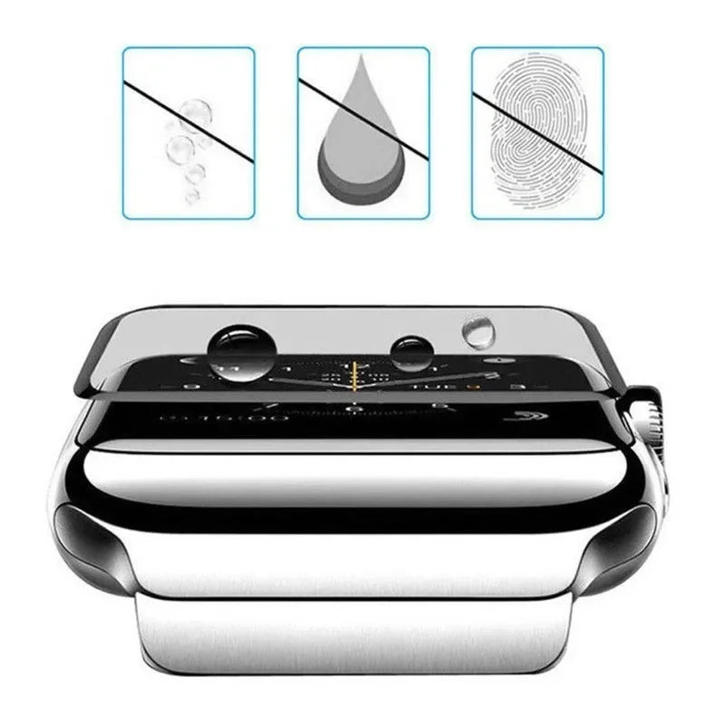 3D Film Screen Protector For Apple Watch ultra 49mm Serie 7/8 41mm 45mm 42/38mm (Not Tempered Glass) iwatch 6 5 4 3 Se 40mm 44mm - Evallys.com
