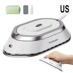 Mini Travel Iron for Clothes Portable Handle Electric Ironing Machine Fast Heating 30s Dry Wet Irons Garment Household Tools