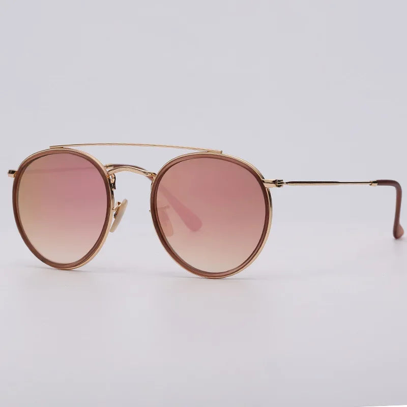 Sunglasses Men Women Eyeglasses Goggles Fashion Classic Style Real Glass Lenses UV400 Sun Glasses Top Quality Eyewear Shades - Evallys.com