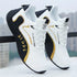 Men's PU Leather Waterproof Sneakers Casual Sports Shoes Men Lightweight Breathable Flat Non-slip Tenis Shoes Zapatillas Hombre - Evallys.com