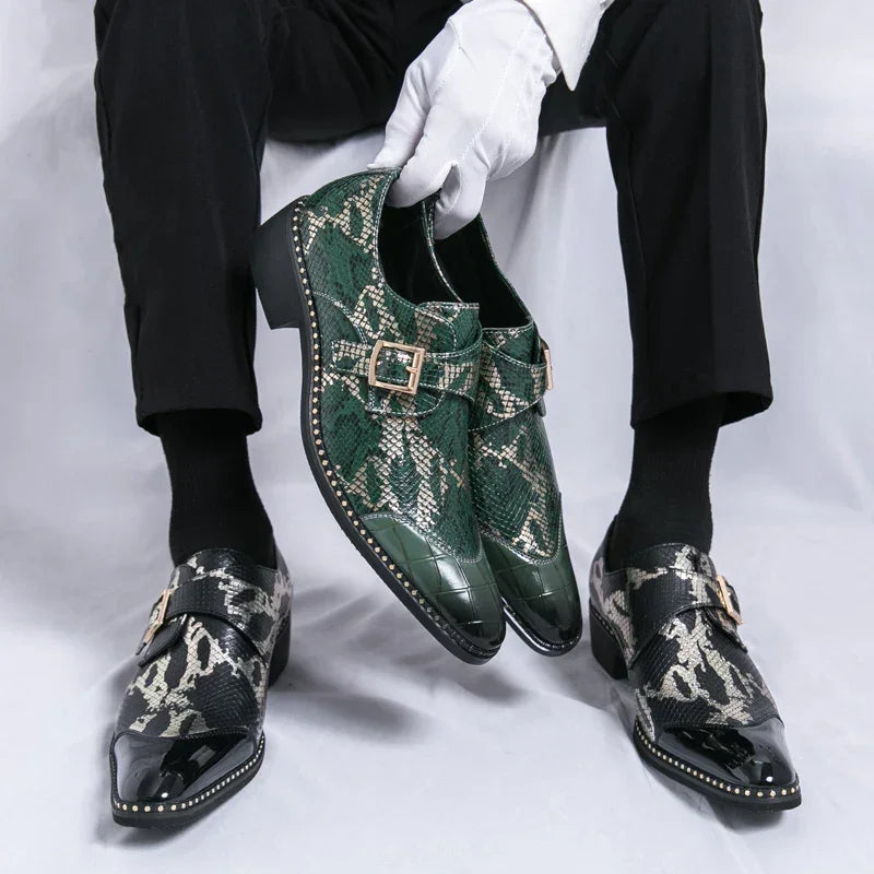 Luxury Men’s Oxford Dress Shoes – Handmade Formal Wedding Leather - Evallys.com