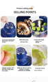 Automatic Fruit Peeler Machine Wireless Portable  Grape/Apple/ Garlic/plum/Peach Peeler for Home, Fast & Easy Kitchen Gadget