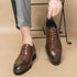 Luxury Men’s Leather Oxford Shoes – Formal Wedding & Office Footwear - Evallys.com