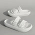 2025 Men’s Thick Sole Slippers – Non-Slip Shower & Indoor Sandals - Evallys.com