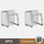 Kitchen Stainless Steel Sink Sponges Holder Self Adhesive Drain Drying Rack Kitchen Wall Hooks Accessories Storage Organizer
