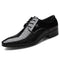 Luxury Men’s Patent Leather Business Shoes – Formal Wedding Oxfords - Evallys.com