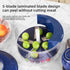 Automatic Fruit Peeler Machine Wireless Portable  Grape/Apple/ Garlic/plum/Peach Peeler for Home, Fast & Easy Kitchen Gadget