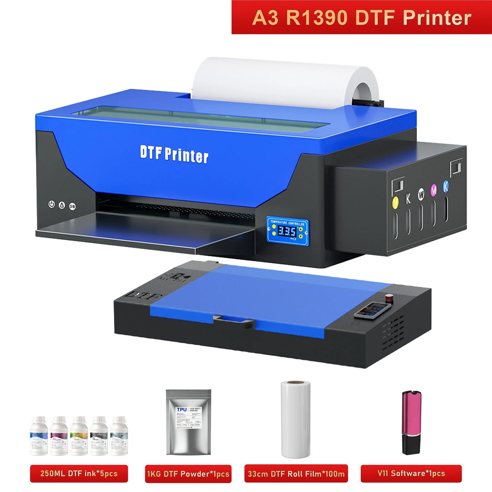 A3 XP600 DTF Printer A4 L805 DTF Printer T shirt Printing Machine Impresora dtf Directly to Film Printer A3 A4 UV DTF Printer - Evallys.com