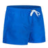 Mens Swim Trunks with Mesh Lining Side Pockets Solid Beach Shorts Quick Dry Lightweight Drawstring Board Shorts Summer Swimwear - Evallys.com