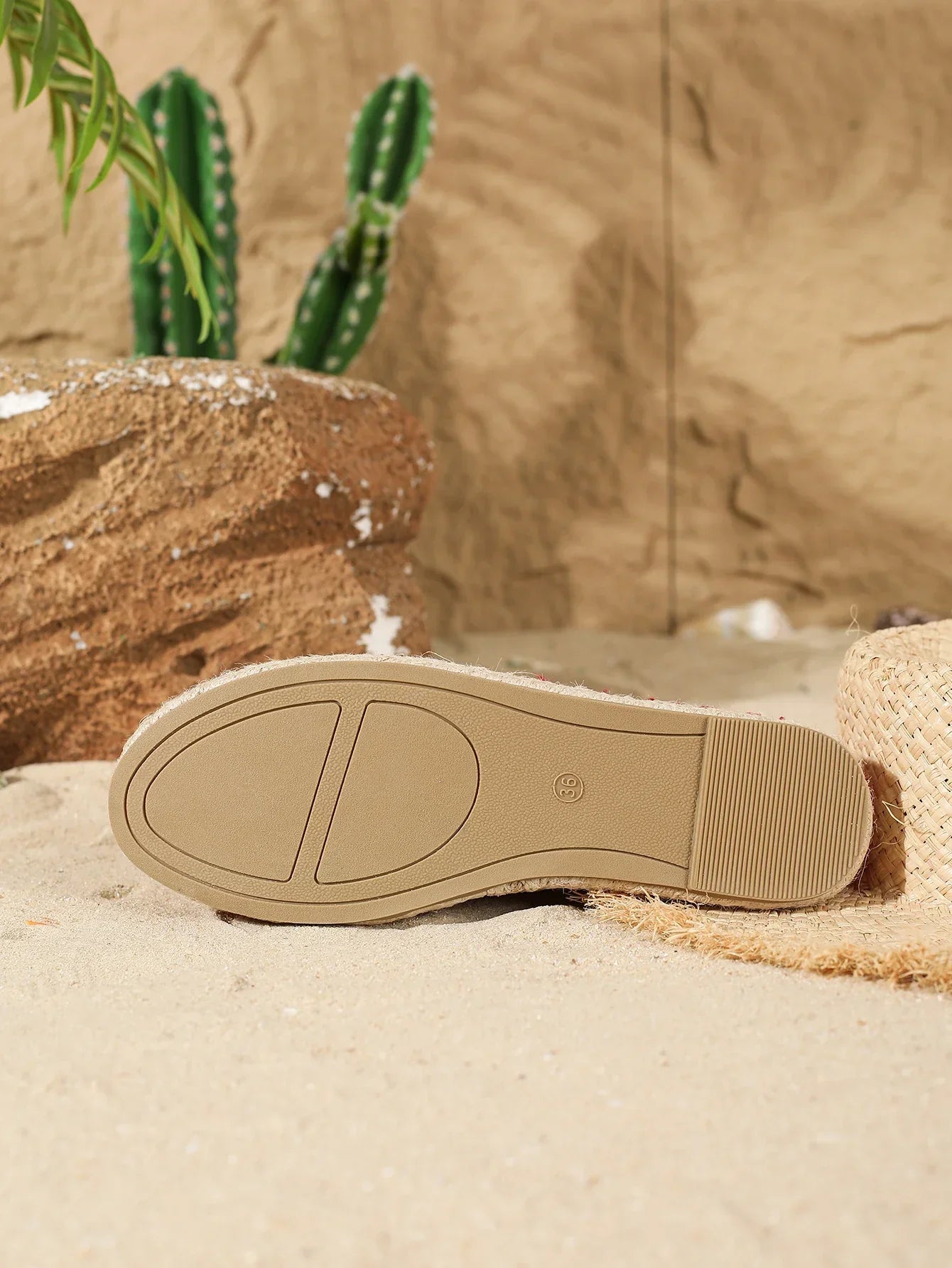 Women’s Classic Round-Toe Flats – Slip-On Leather Espadrille Loafers - Evallys.com