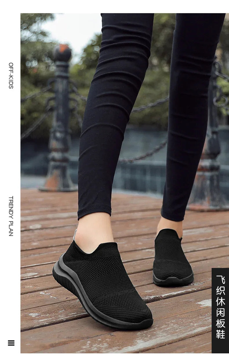 2023 Unisex High Canvas Sneakers – Durable White Slip-On Shoes - Evallys.com
