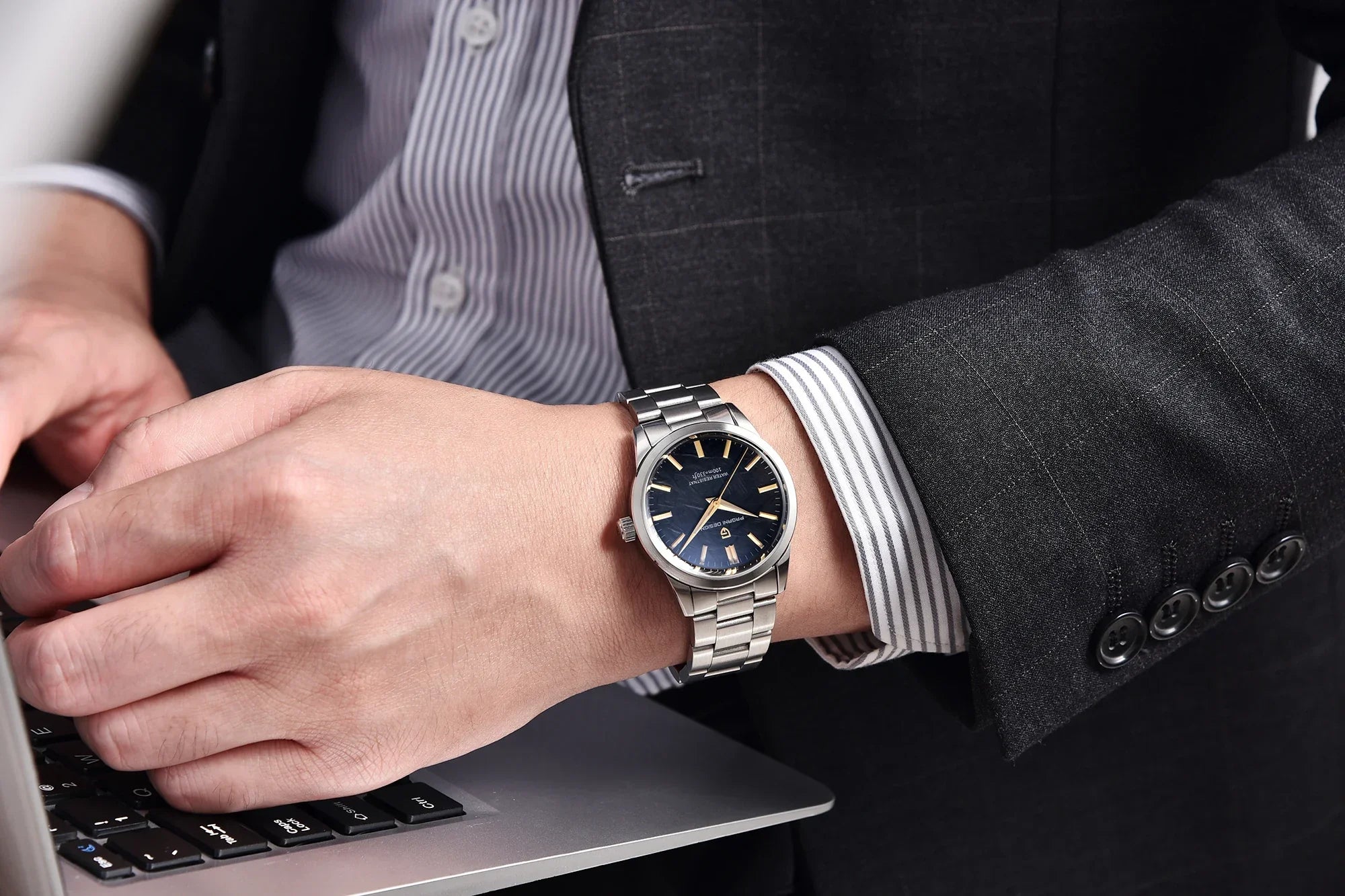 PAGANI DESIGN 2025 New 40MM Men's Quartz Watches Top Luxury Ultra thin fashion Watch For Men AR Sapphire Mirror Wrist watch - Evallys.com