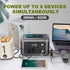 ALLPOWERS Portable Power Station R600, 299Wh LiFeP04 Battery with 2x 600W (1200W Surge) AC Outlets for Outdoor Camping RV Home - Evallys.com