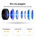 Adjustable VR Glasses HiFi Headset Immersive 3D Virtual Reality Glasses For IOS Android PC With Wireless Handle Eye Protection - Evallys.com