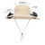 Solar Powered UV Protection Hat – Fan Cooling Wide Brim Cap - Evallys.com