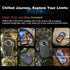 Unihertz Tick Tock 5G Rugged Smartphone Android 128GB 48MP Camera Cellphone 6000mAh Phone with Dual-Screen IP 68 Waterproof - Evallys.com