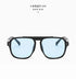 SORVINO Oversized Red Square Rivets Sunglasses Fashion Women Vintage Brand Designer Men Trendy Yellow Sun Glasses Shades UV400 - Evallys.com