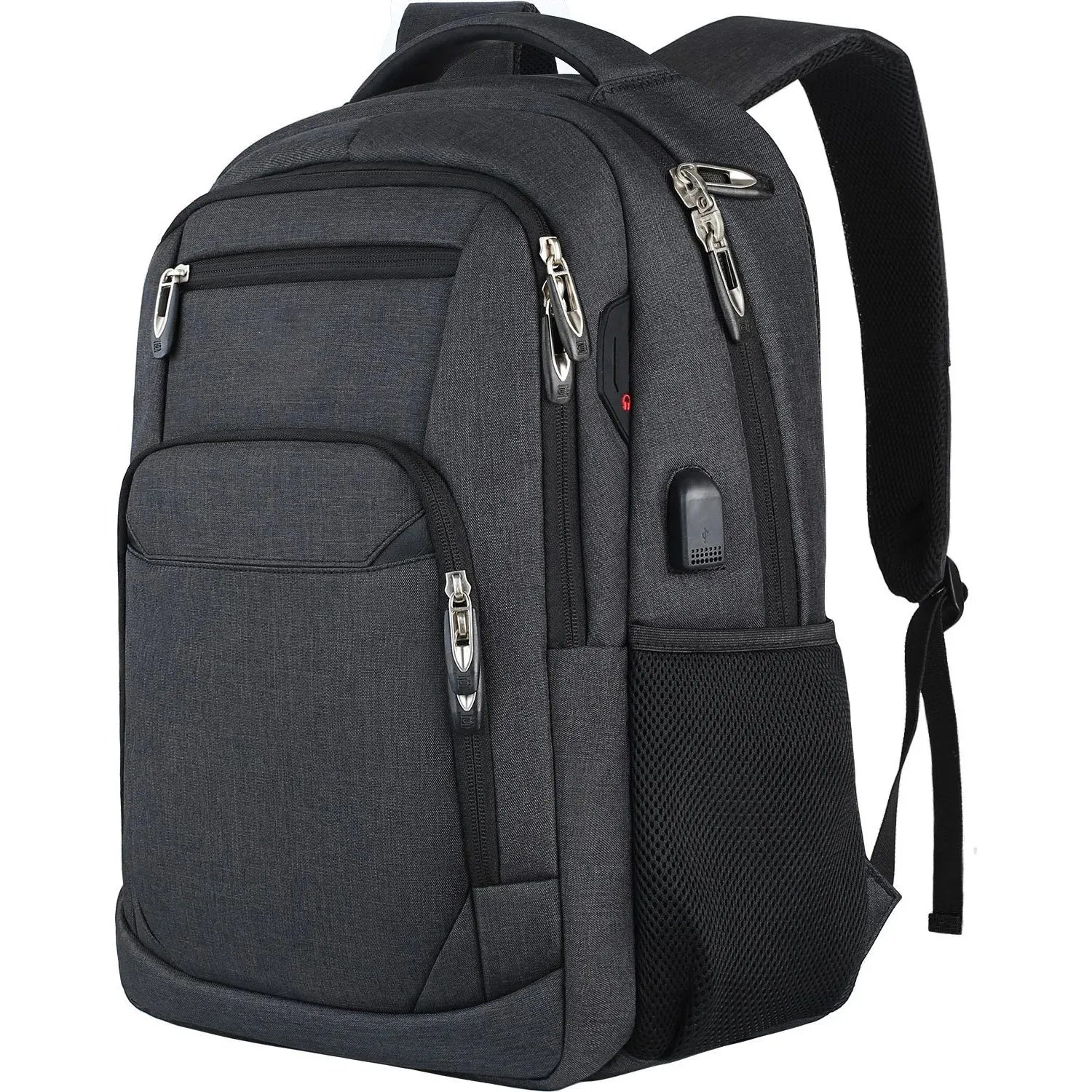 Man Backpack Men Travel Bag Outdoor Camera Lens Bag Black Ergonomics Laptop Bag Large Capacity Mountaineering Waterproof Handbag - Evallys.com