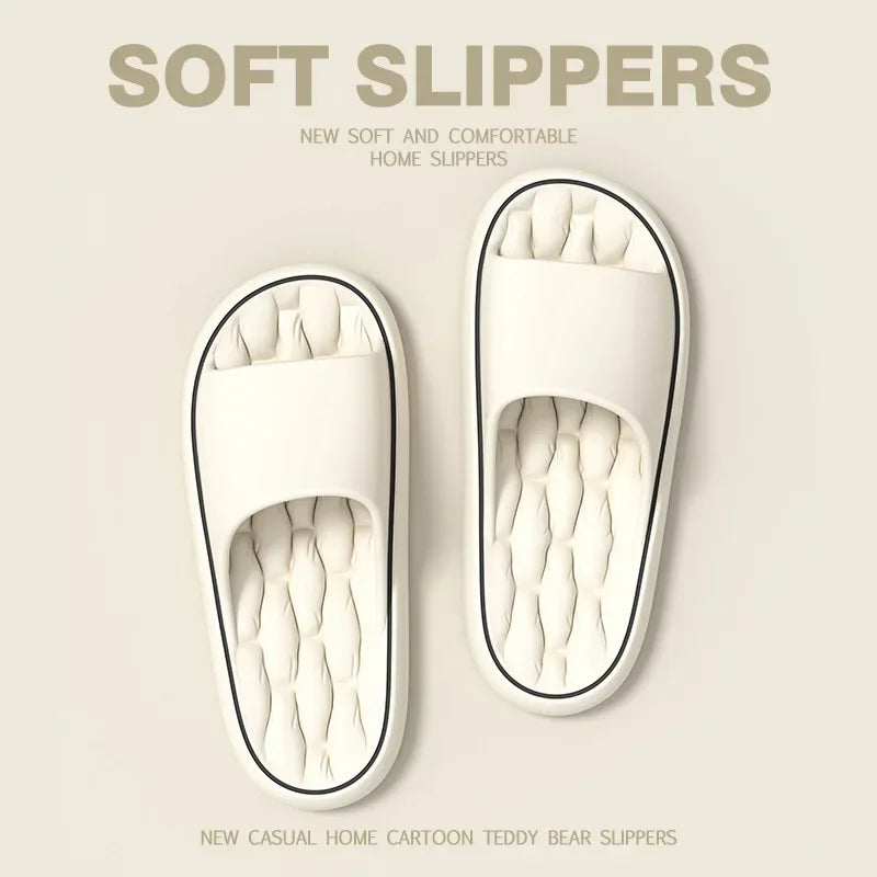 Super Light EVA Slides – Soft Indoor Bathroom Slippers for Men - Evallys.com