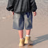 Long Shorts Boys Denim Shorts Boys Straight Jeans Shorts Summer Casual Shorts With Pocket Boys' Shorts Thin Kids Shorts 8 9 - Evallys.com