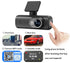 UHD 4K Dash Cam Dual Lens Driving Recorder Car DVR 1080P Rear Lens Camera Built-In WiFi GPS 24-Hour Parking Monitoring Black Box - Evallys.com