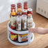 1/4Pcs 360 Rotatable Anti Sliding Kitchen Condiment Rotatable Storage Rack Tableware Cabinet Round Multi Functional Storage Rack