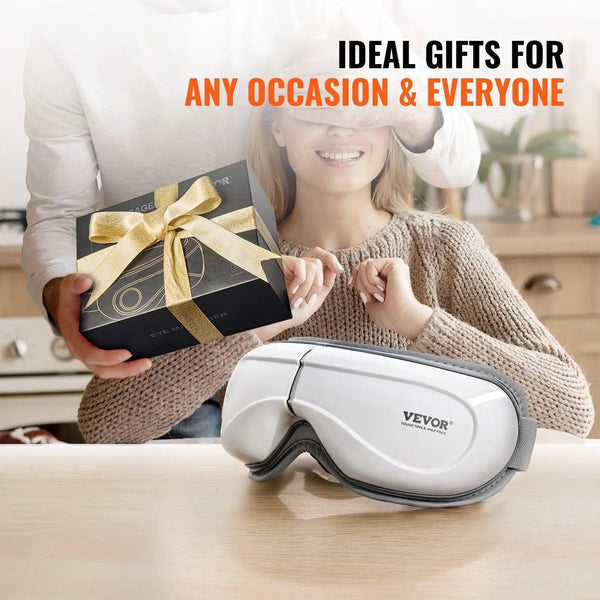 & Remote Eye Massager with Heat Eye Care Device 5 Modes Bluetooth Music - Evallys.com # #