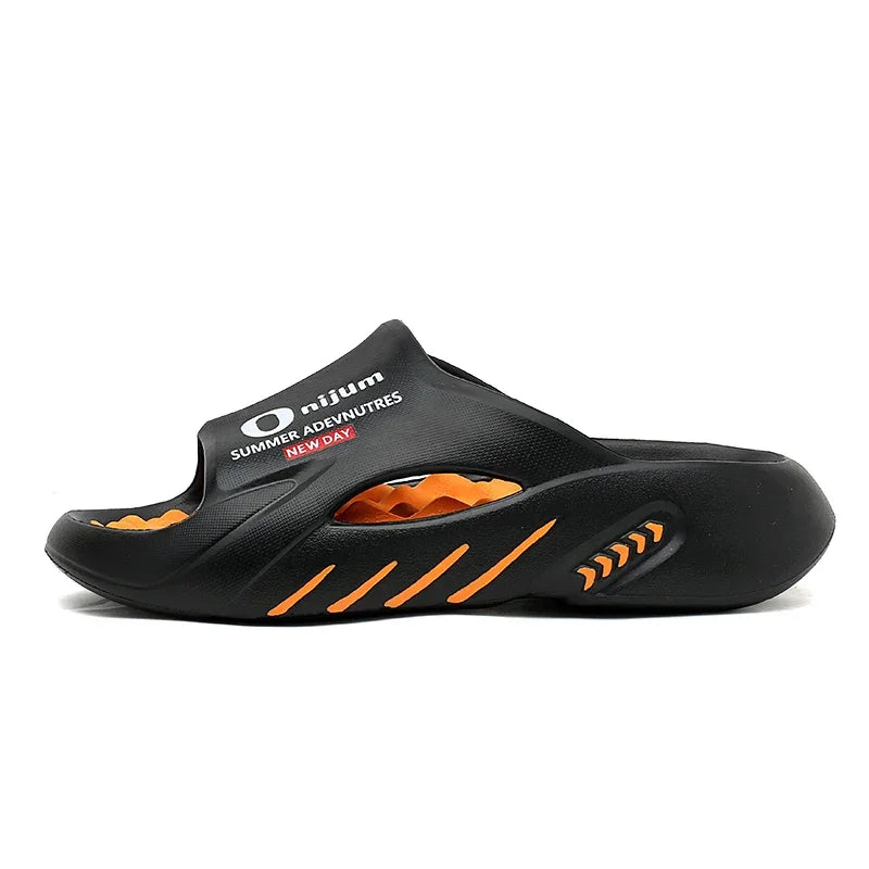 2024 Men’s Massage Slippers – Comfortable EVA Slides for Indoor & Outdoor - Evallys.com