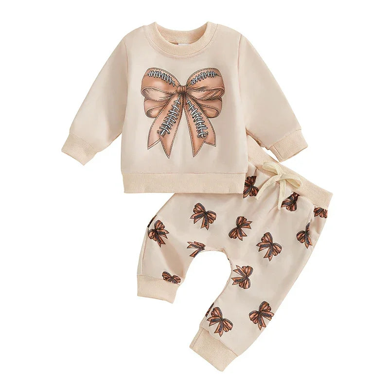 Adorable Toddler Girls Winter Outfits Floral Print Hoodie and Leggings Set Baby Warm 2 Piece Clothing Ensemble - Evallys.com