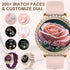 Smart Watch For women - 1.32" Touchscreen Fitness Tracker with Wireless Calls, Music Time Display, Step Counting - Evallys.com
