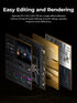 ORICO PCIe4.0 M.2 NVMe SSD PS5 Gaming 7400MB/S Internal Solid State Drive M Key 2280 SSD for Content Creators 1TB/2TB/4TB O7000 - Evallys.com