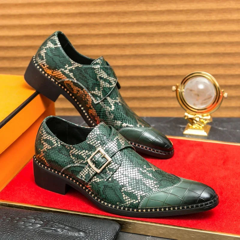 Luxury Men’s Oxford Dress Shoes – Handmade Formal Wedding Leather - Evallys.com