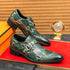 Luxury Men’s Oxford Dress Shoes – Handmade Formal Wedding Leather - Evallys.com