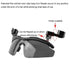 Adjustable Tac Outdoor Polarized Fishing Glasses Hat Visors Sport Clips Hat Clip On Sunglasses For Biking Hiking Golf Eyewear - Evallys.com