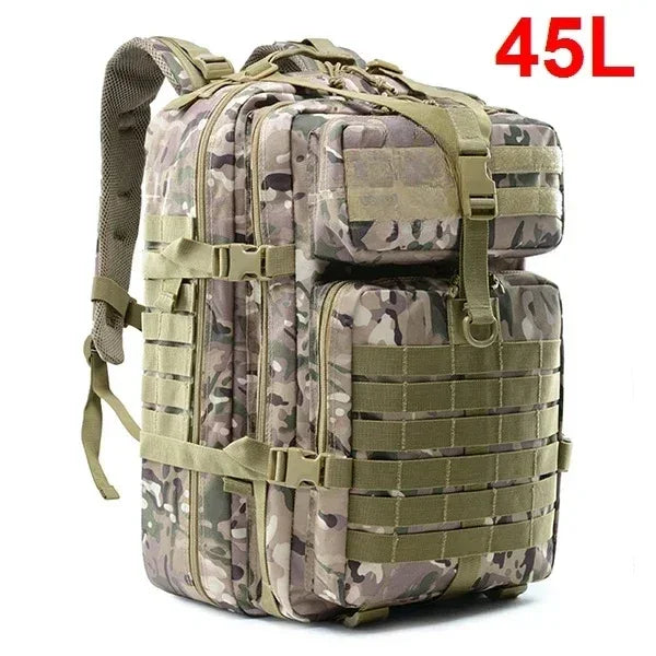 30/50L Tactical Backpack – Outdoor Hiking, Hunting & Survival Gear Bag - Evallys.com