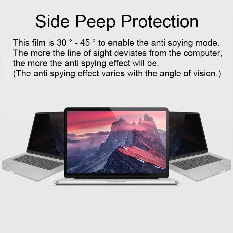 Universal Size Privacy Filter Screen Protector For Laptop 12.5 13 14 15.6 17 inch Notebook Computer Anti-spy Film Anti-peeping - Evallys.com
