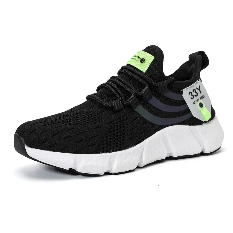 Men’s Lightweight Mesh Sneakers – Breathable Summer Running Shoes - Evallys.com