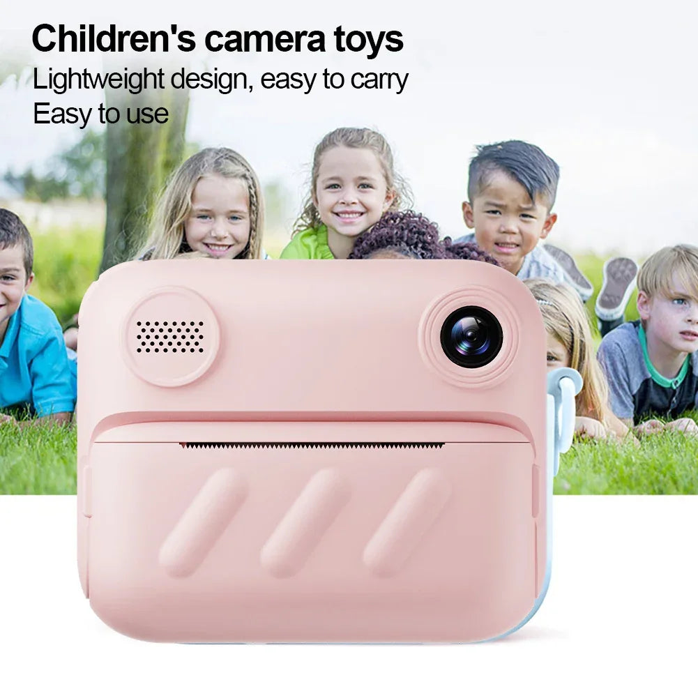 1080P Instant Print Camera Type-C Charging Instant Photo Printing Camera Portable Digital Camera for Girls Boys Birthday Gifts - Evallys.com