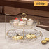 2/3 Tier Fruit Plate Stand Coffee Table Snack Tray Dried Fruit Dessert Plate Bar Counter Display Holder