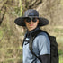 Solar Powered UV Protection Hat – Fan Cooling Wide Brim Cap - Evallys.com