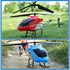 Rc Helicopter With Remote Control Extra Durable Big Plane Toy For Kids Drone Model Outdoor 3.5CH 80cm Aircraft Large Helicoptero - Evallys.com