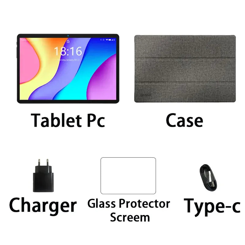 BMAX Android 14 MaxPad I9 PLUS 10.1 inch 1280*800 IPS HD Touchscreen 12GB(4GB RAM+8GB Expansion) 64GB ROM Rockchip RK3562 Tablet - Evallys.com