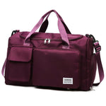 UNIXINU Carry On Travel Bag Large Capacity Weekender Overnight Duffle Bags with Shoe Compartment Sports Fitness Bags for Women - Evallys.com